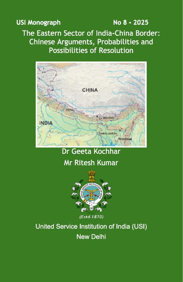 The Eastern Sector of India-China Border: Chinese Arguments, Probabilities and Possibilities of Resolution